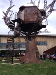 Here's the Steampunk Treehouse at Dogfish Head Craft Brewery in Milton, Del. (Vanessa Junkin photo)
